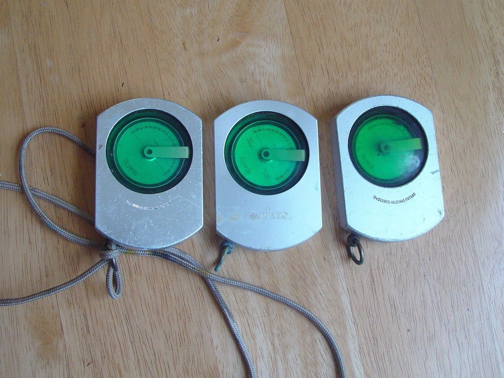 Suunto Compass PM5/PC 66 Clinometer and Compasses – 2 are sluggish/not working!