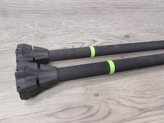 Hiking Walking Sticks Dynamo Prime Stick w/ Articulating Cyclone Tip Set of 2