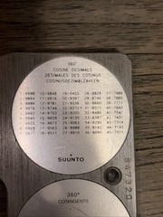 Suunto Tandem PM-5/360PC Compact Liquid-Filled Precision Compass DAMAGED AS IS!