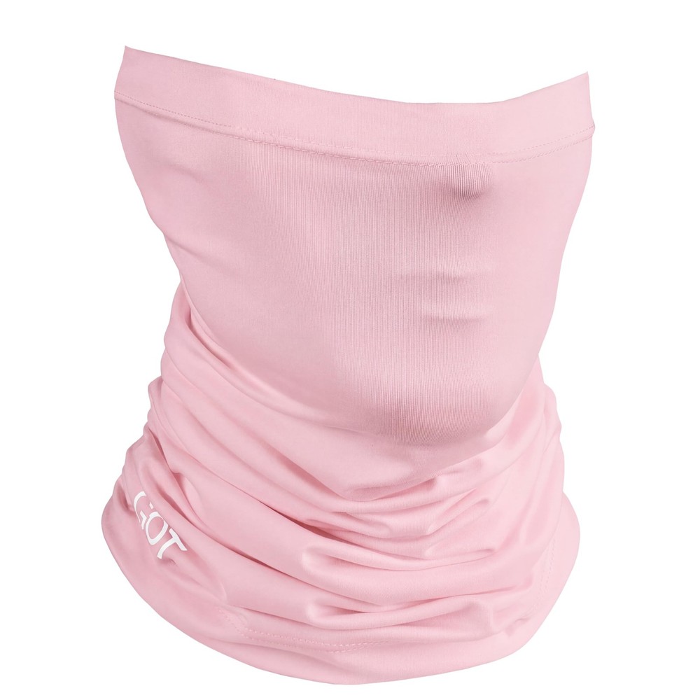 GOT Sports UPF 50+ Fishing Neck Gaiter – UV Face Mask Sun One Size, Pink
