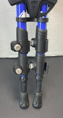 New Trail Buddy Ultra-Strong Aluminum & Cork Trekking Poles Blue & Black