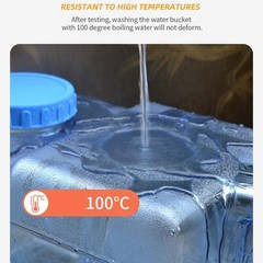 7 5L 8L PC Water Jug with Faucet for Outdoor Activities and For camping