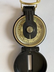 Black Plastic Engineer Directional Compass