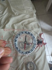 🔥 Suunto A-10 Partner II Compass A10 Hiking Scouting School SMALL BUBBLE🔥