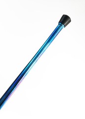 Unique Solid Titanium Walking Cane — Handcrafted