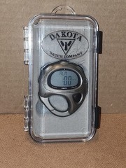 Dakota Digital Compass Alarm Clock Clip-on Luminous Dial Time, Date, Chronograph