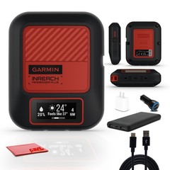 Garmin inReach Messenger Plus, SOS Satellite Communicator Bundle