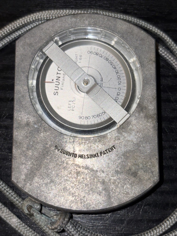 Suunto PM-5/PC-66 Vintage Inclinometer Clinometer Forester Survey Tool