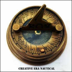Brass Mary Rose Antique Sundial Compass Vintage Designer Gift Nautical Compass