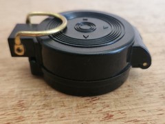 Engineer Lensatic Directional Compass Tested Works Plastic Taiwan C.C. Camping
