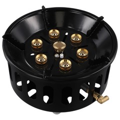 Camping Stove Gas Burner 19800W Portable Stainless Steel Foldable Design