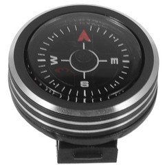 Professional Black Portable Compass for Hiking and Survival Outdoor Activities