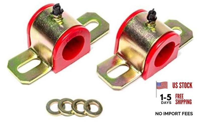 Energy Suspension 9.5164R 1-1/8″ Greasable Sway Bar Set – 1-1/8″