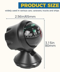 UBOG Car Compass,Compass for Car,Automotive Compass Ball,Car Accessories Auto…