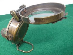 AM Authentic Models WWII Brass Compass, Made in India