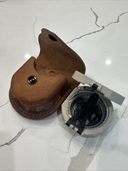 Brunton Compro Pocket Transit Compass with Leather Case