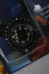 Sun Triplebiner Rugged Aluminum Compass LED Light Temperature Hiking Accessories