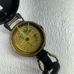 Engineers LIquid Filled Lensatic Compass W/Original Box WFS #114 Japan Scouts