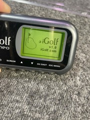 iGolf Neo Handheld GPS Golf Course Files Rangefinder Tracker IG-850 Crack Screen
