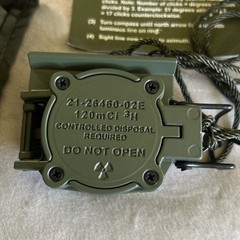 Cammenga Model 3H Tritium Lensatic Compass Olive Drab US Military Issue Pouch