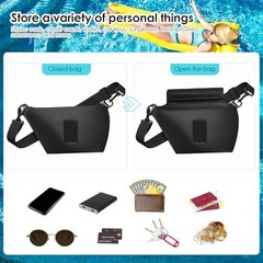 Waterproof Phone Pouch 8.3″ & Fanny Pack, Waterproof Phone Case Detachable
