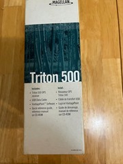 Handheld GPS with Compass and Barometer – Magellan Triton 500 –