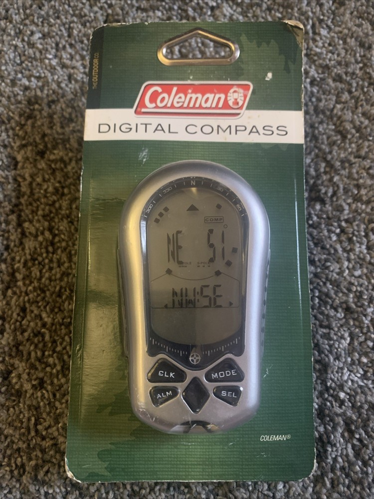 Coleman Digital Compass, Hiking, Camping, Hunting, Brand New