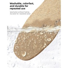 Winter Wool Felt Insoles Thickened Warm Shockabsorbing Multisize for Shoes