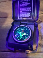 VTG Normark Pocket Lapel Compass Model PL 180 Liquid Filled Made In Finland
