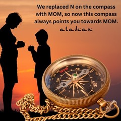 Gift for Son from Mom Dad | Engraved Compass 2″ – 2 inch(3100 lb.), Metallic