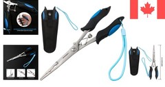 Fishing Tool Kit: Multi-Function Pliers, Scale & Gripper – Gift Ready!