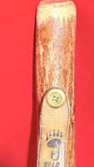49 inch Whistle Creek Wooden Hiking Stick ~ Wood Walking Cane Made In USA