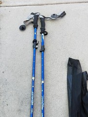 Sets of Covacure Trekking Poles 110-130CM Blue .. 9X