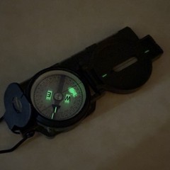 Cammenga Model 3H Tritium Lensatic Compass Olive Drab US Military Issue