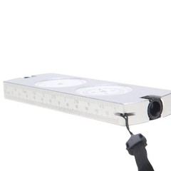 Waterproof Etched Compass Measuring Altitude/altitude Difference Grade Angles