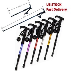 Lightweight Collapsible Trekking Poles for hiking – Adjustable Walking SticksFor