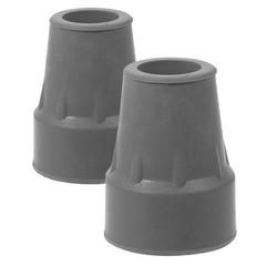 2 Pcs Walking Cane Accessories Non Skid Cane Tips Rubber Crutch Foot Pads