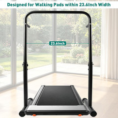 Walking Pad Handle Bar Only – Adjustable Heights Walking Pad Handrail for Differ
