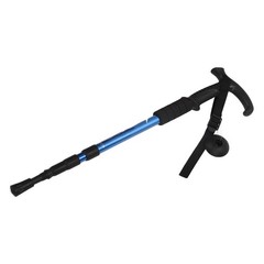 2 Telescopic Walking Sticks Lightweight Adjustable For Hiking Outdoors
