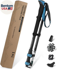 Hiking Stick,1Pc Trekking Pole Collapsible Hiking Pole,Lightweight Folding Adjus