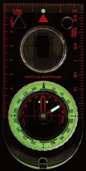 A-30 Portable Hiking Compass with Clear Visibility and Luminous Markings