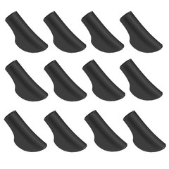 Nordic Walking Pads, 12 Pack / 6 Pairs Nordic Walking Asphalt Rubber Pads for…