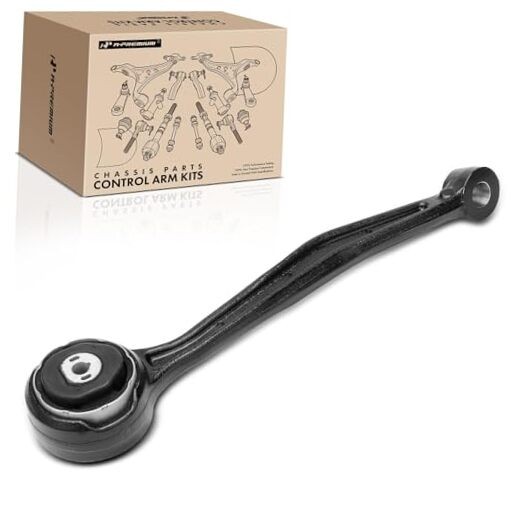 Front Left Forward Lower Control Arm, with Bushing, Compatible with Cadillac