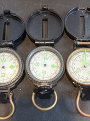 Engineer Directional Sighting Compass Lot Cosplay Steampunk Props