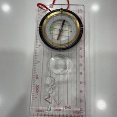 Rothco Deluxe Map Compass – Liquid Filled, Luminous Pointer, Magnifying Glass