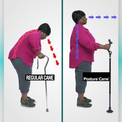 Foldable Walking Stick Adjustable Height Walking Stick Upright Walking Cane US