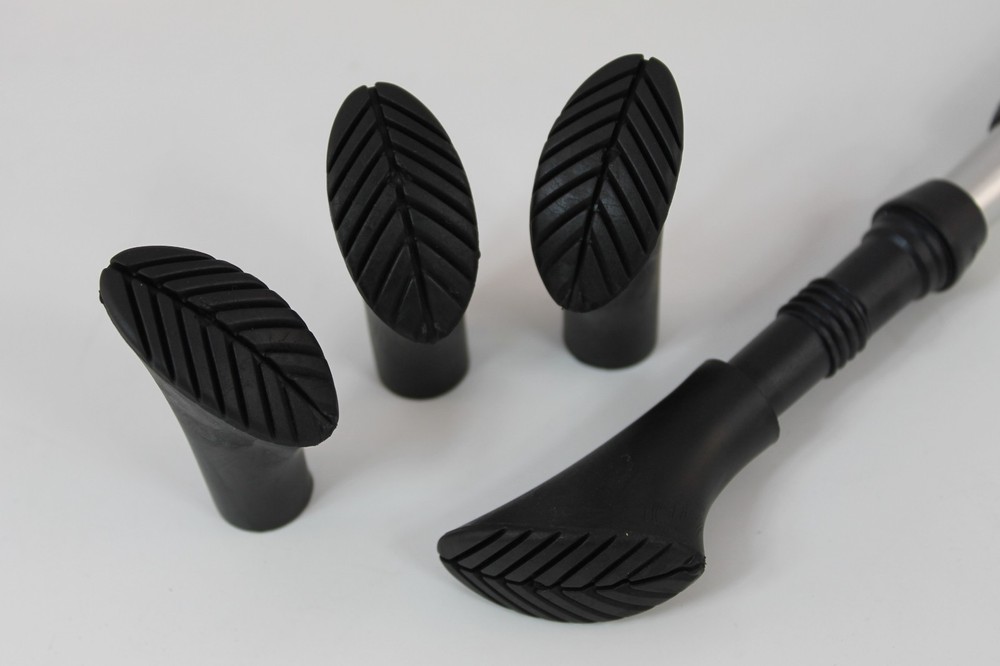 Four Replacement Rubber Head for Walking Stick Trekking Hiking Pole US Seller
