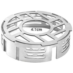 Lightweight Stove Wind Ring for Outdoor Cooking with Heat Concentration