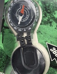 VINTAGE BRUNTON USA 360 POCKET COMPASS BOUSSOLE CLASSIC 9050