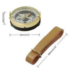 Mini Compasses Classical Clear Compasses Camping Hikings Pocket Survival Tool